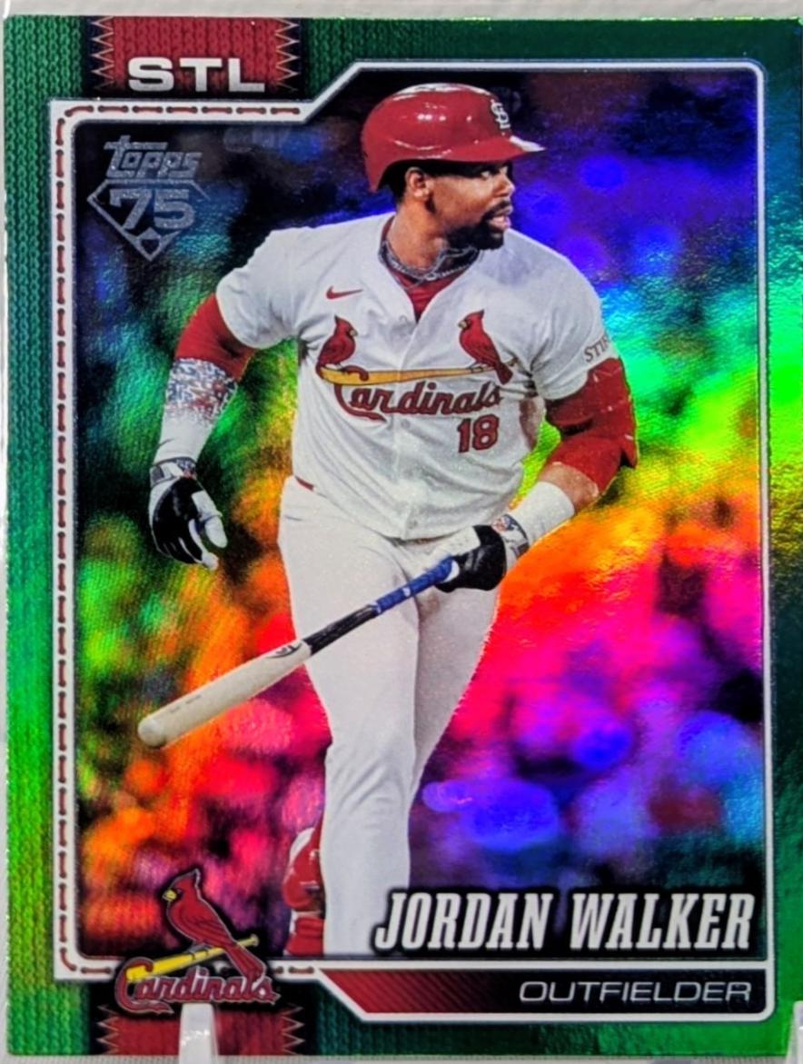 2026 Jordan Walker [Green Diamante Foil] #565