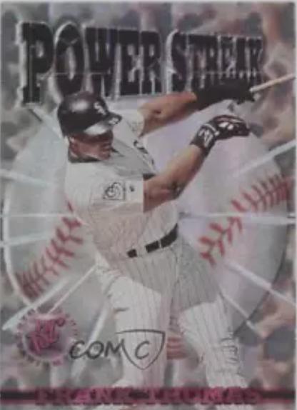 Frank Thomas #PS6 Baseball Cards 1996 Stadium Club Power Streak