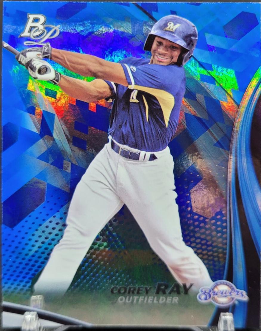 Corey Ray #TP-CR 2017 Bowman Platinum Baseball Top Prospects