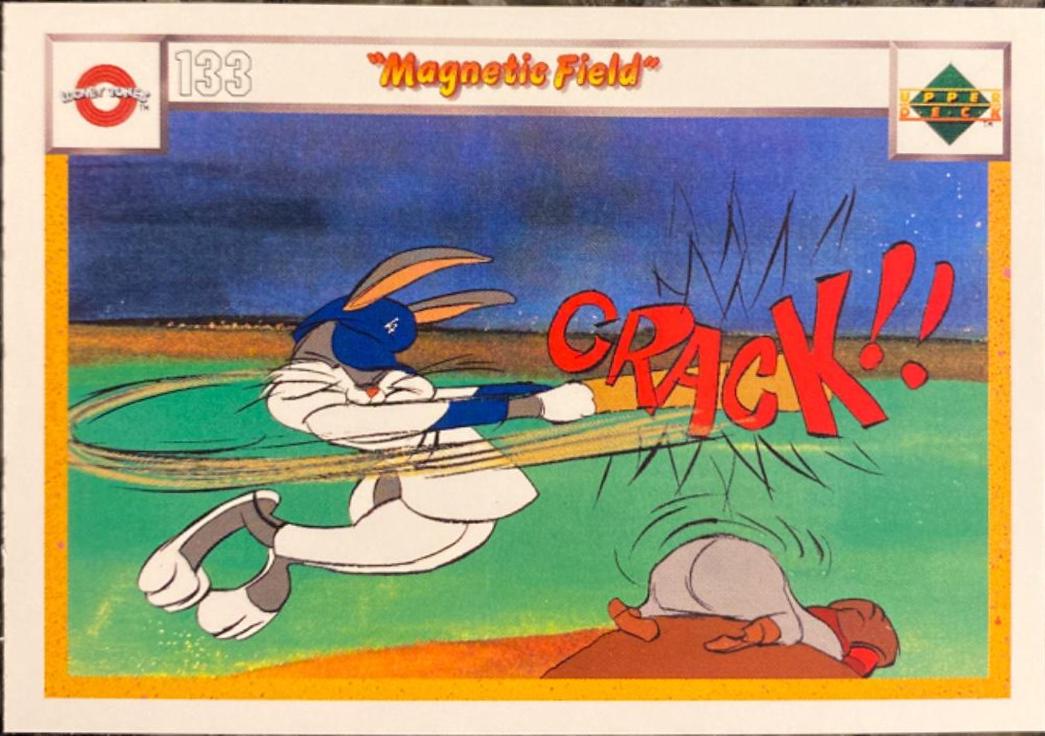 Magnetic Field #133 / 136 Baseball Cards 1990 Upper Deck Comic Ball