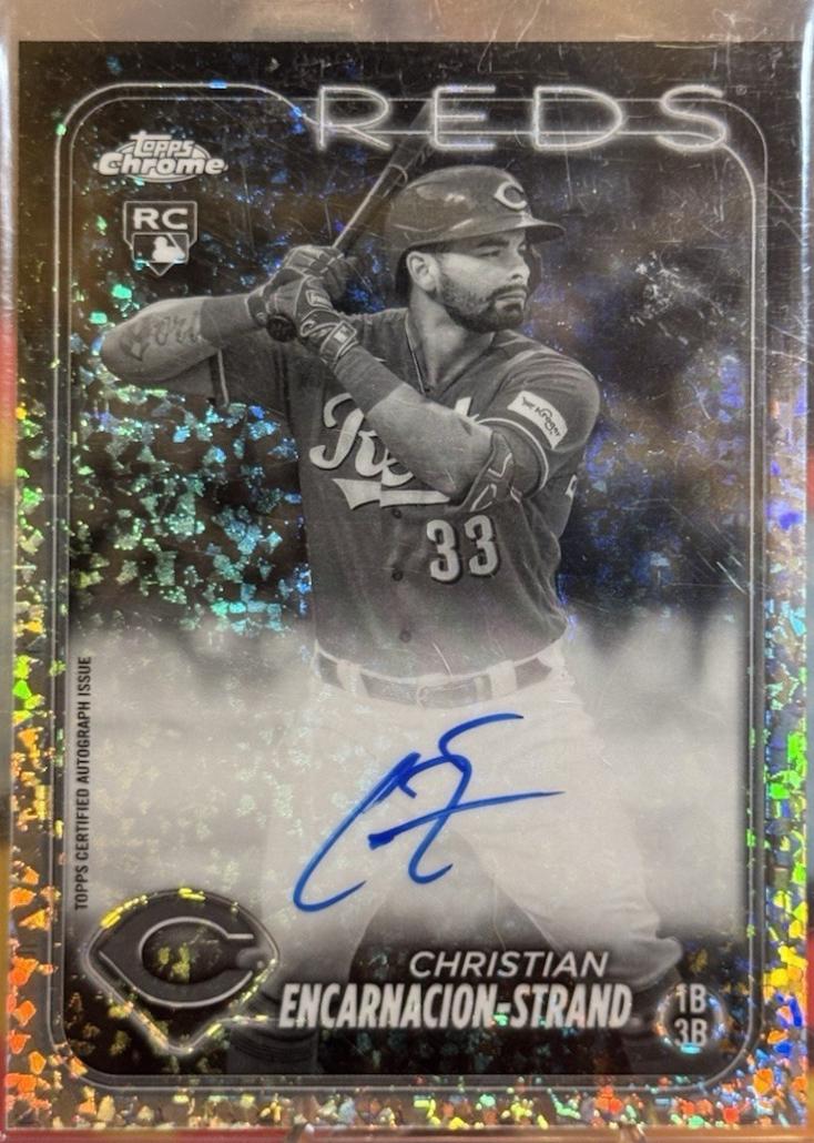 Christian Encarnacion-Strand [Gold Mini-Diamond Refractor] #CBA-CE
