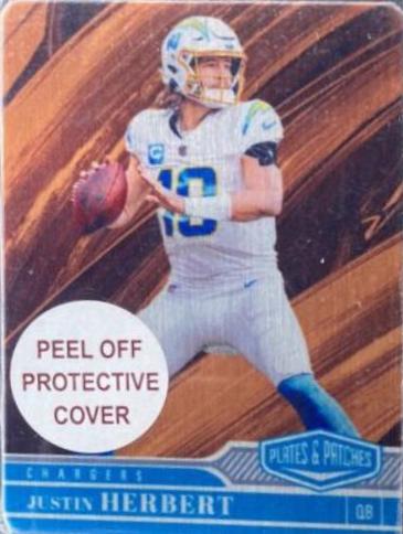 Justin Herbert [Metal Gold] #84