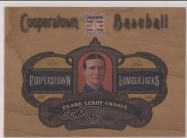 Frank Chance #15 Baseball Cards 2013 Panini Cooperstown Lumberjacks