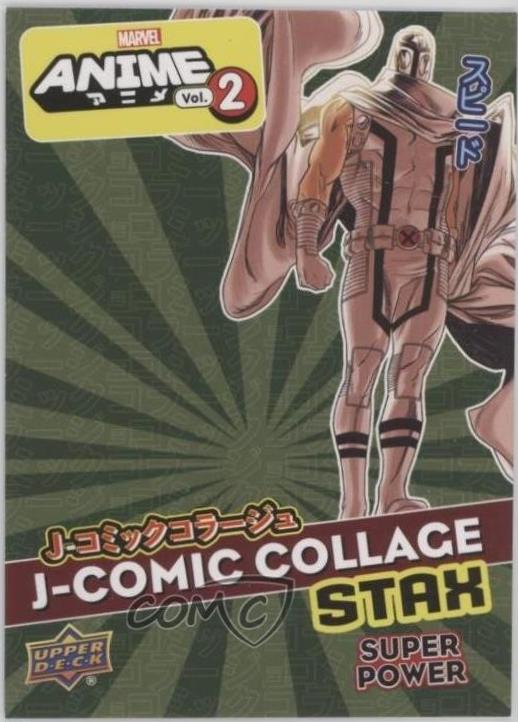 Brotherhood of Mutants #MS-4c Marvel 2023 Upper Deck Anime Volume 2 Stax