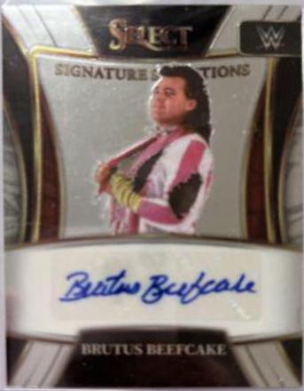 Brutus Beefcake #SN-BBF Wrestling Cards 2022 Panini Select WWE Signature Selections