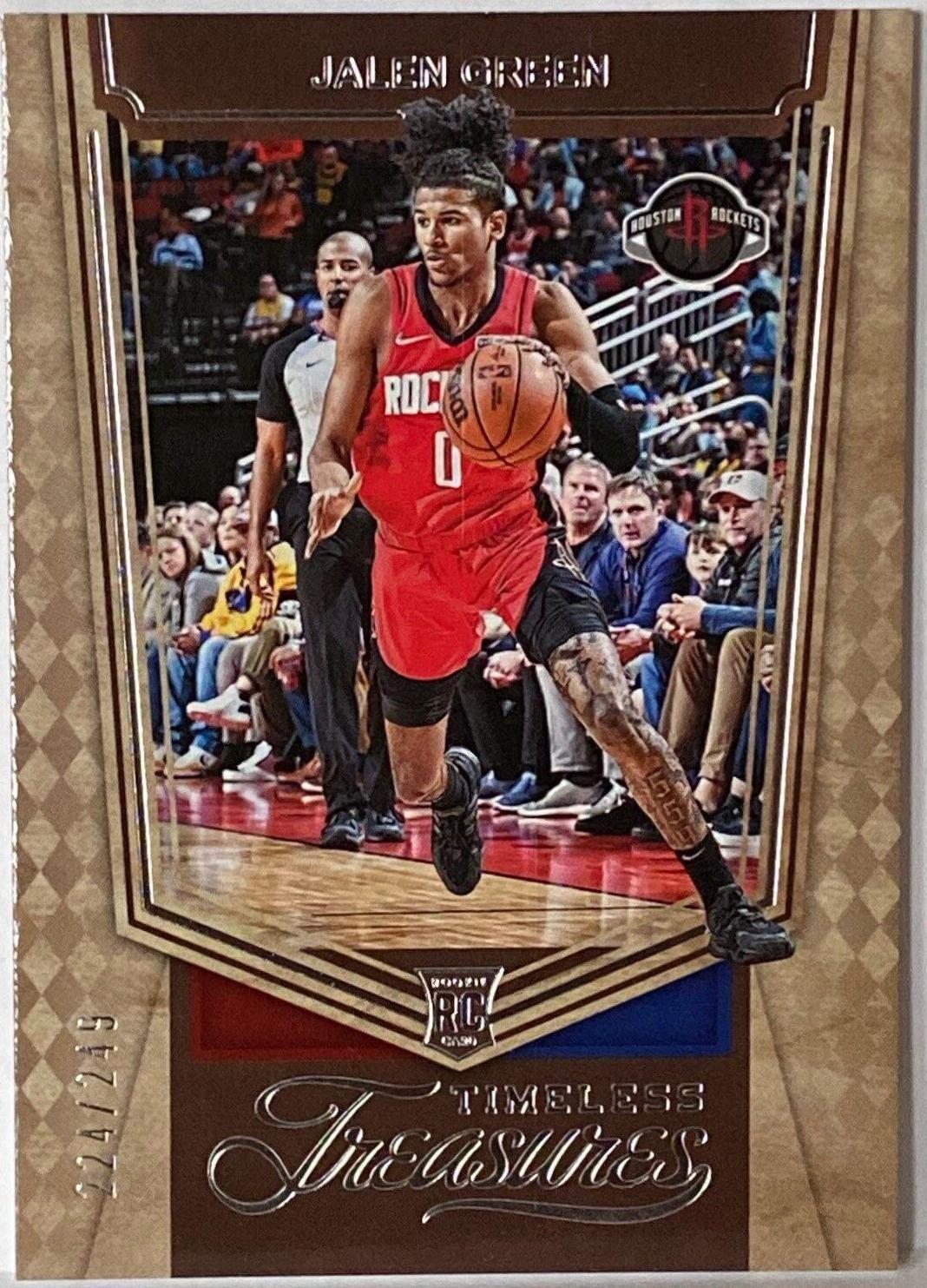 Jalen Green #437 Basketball Cards 2021 Panini Chronicles