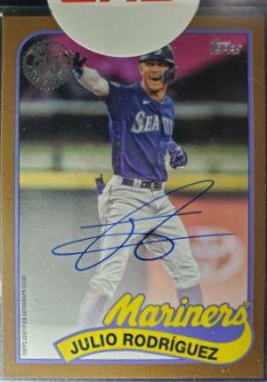 Julio Rodriguez [Gold] #89BA-JROD2