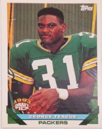 George Teague #633 Football Cards 1993 Topps