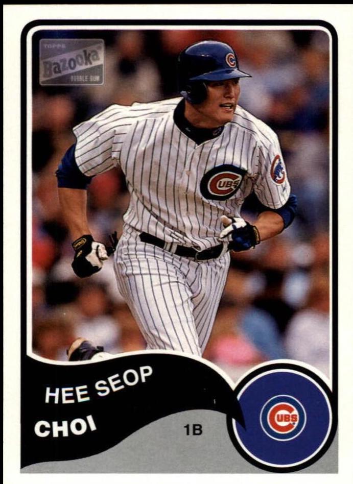 Hee Seop Choi #19 Baseball Cards 2003 Bazooka