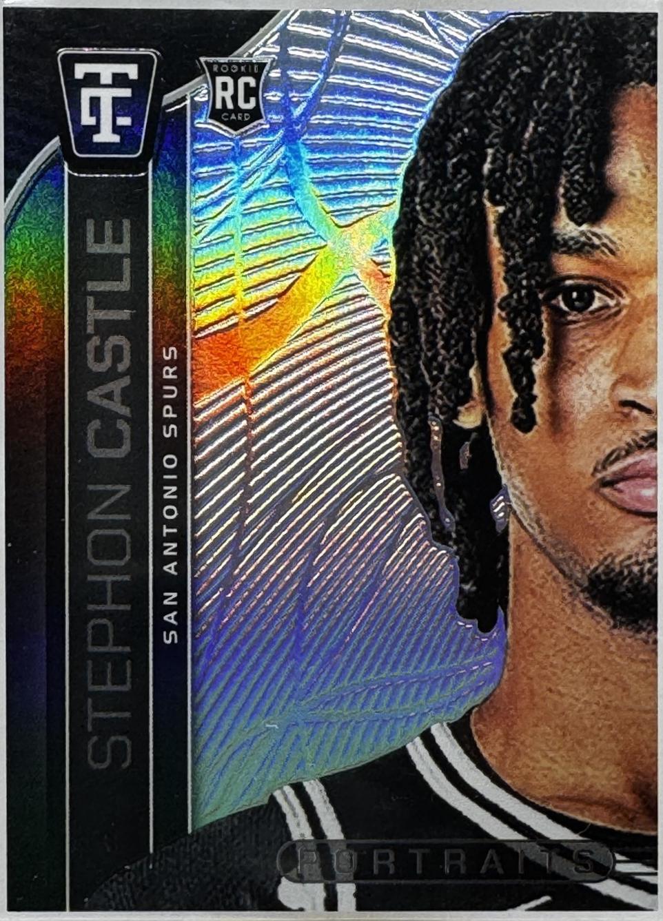 Stephon Castle #18 Basketball Cards 2024 Panini Totally Certified Portrait