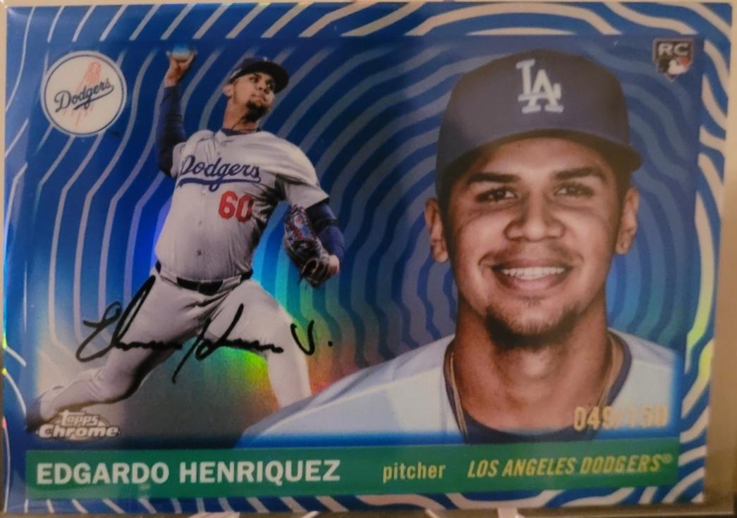 2025 Edgardo Henriquez [Blue Vibrations Refractor] #299