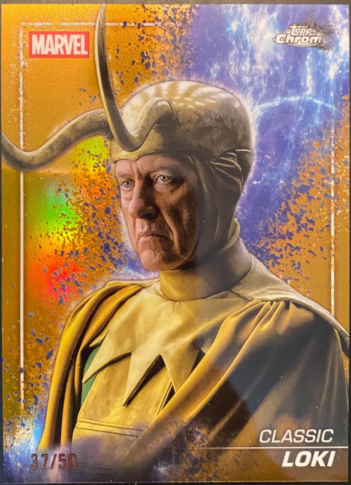 Classic Loki [Gold] #S-105 Prices | Marvel 2025 Topps Chrome Studios ...
