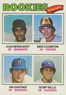 1977 Rookie Infielders
