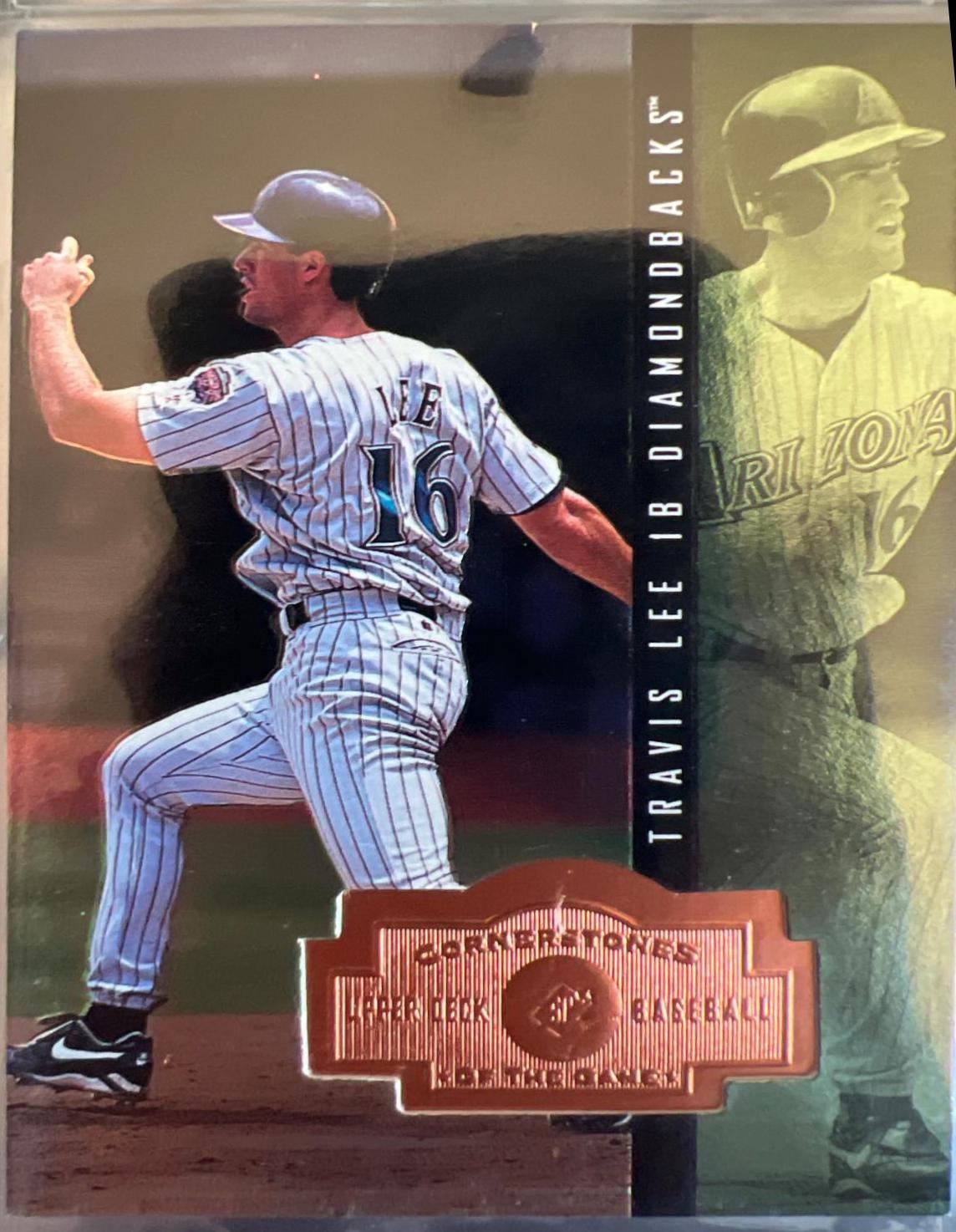 Travis Lee #351 1998 SPx Finite Baseball