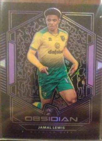 Jamal Lewis #17 2019 Panini Obsidian Soccer