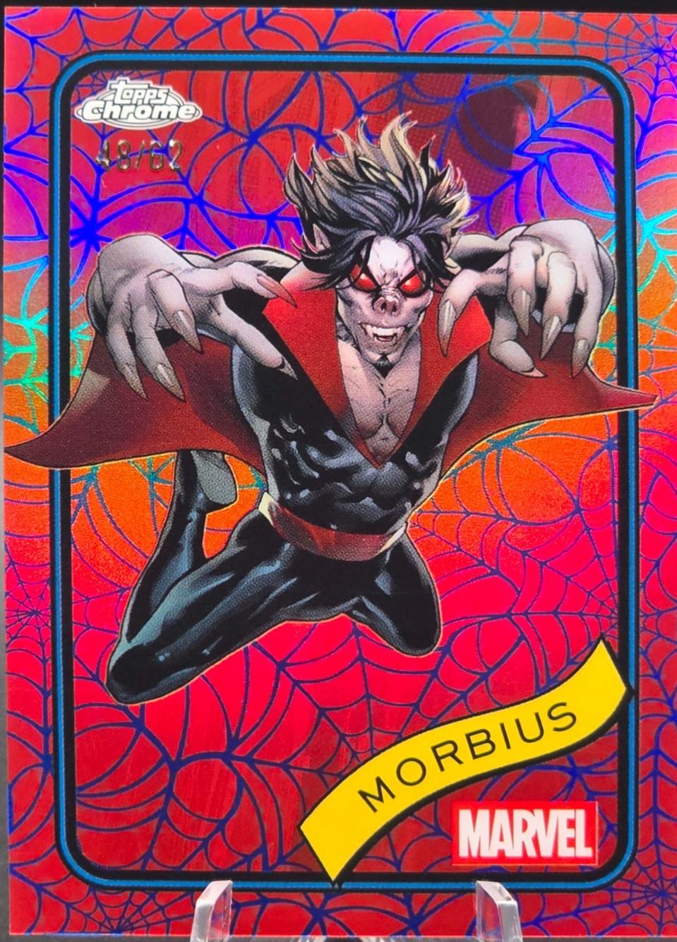 Morbius Blue & Red Spider Web Refractor