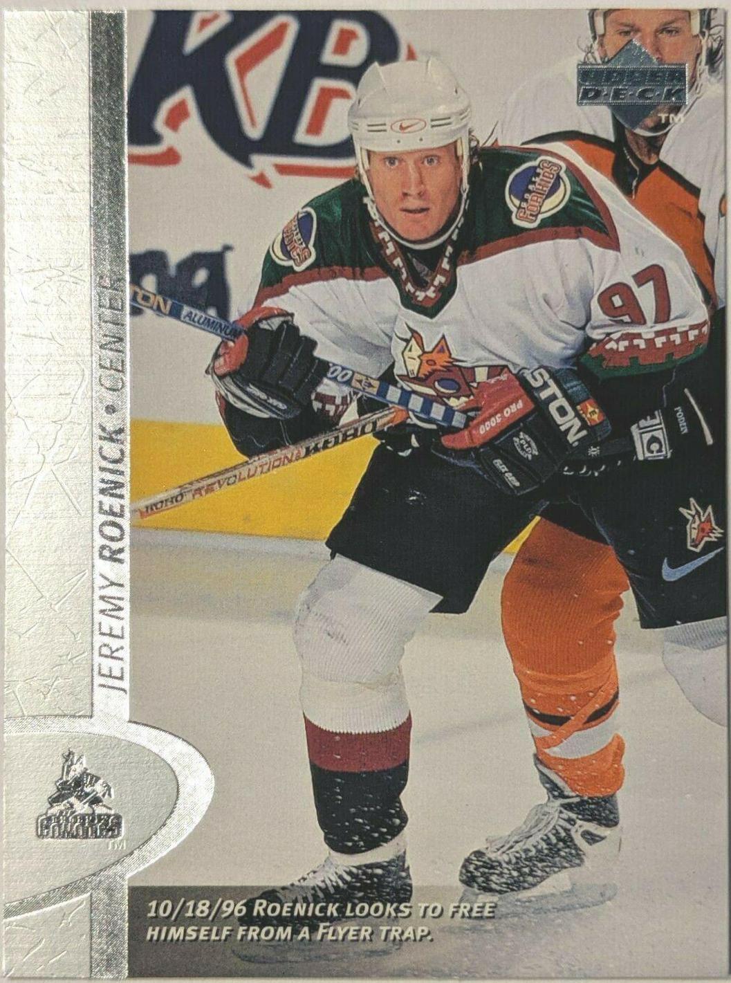 Jeremy Roenick #312 Hockey Cards 1996 Upper Deck