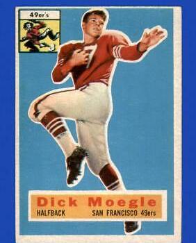 Dick Moegle #14 Football Cards 1956 Topps