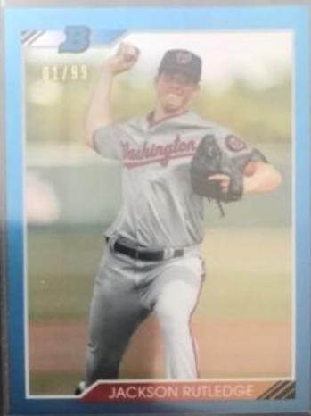 Jackson Rutledge [Blue Refractor] #JR