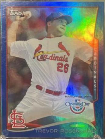 Trevor Rosenthal #14 Baseball Cards 2014 Topps Opening Day