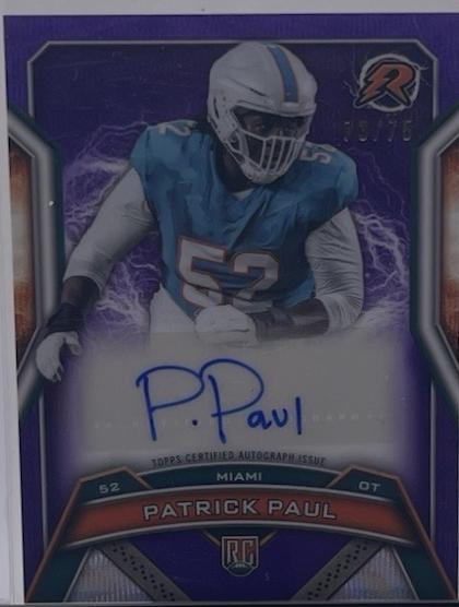Patrick Paul [Purple Surge] #RRS-PP