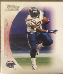 LaDainian Tomlinson #8 Football Cards 2005 Topps Draft Picks & Prospects