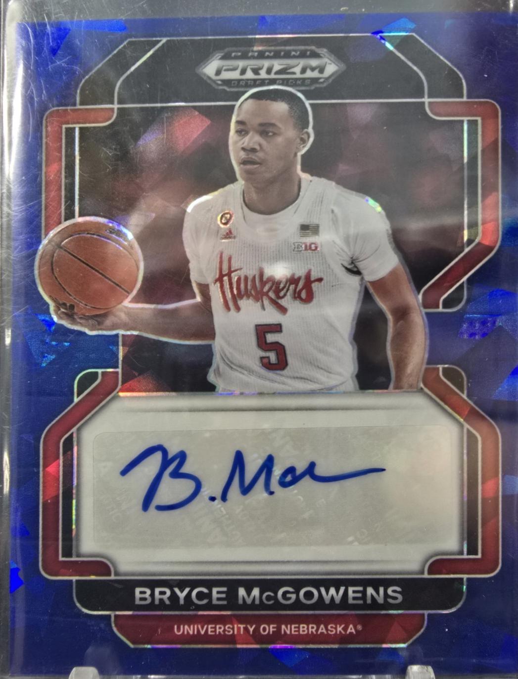 Bryce McGowens [Blue Ice] #DP-BMC
