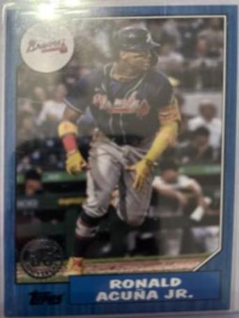 Ronald Acuna Jr. [Blue] #T87-64