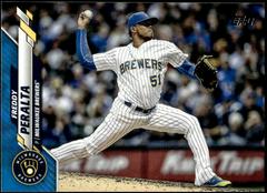 Freddy Peralta [Blue] #238 Baseball Cards 2020 Topps Prices