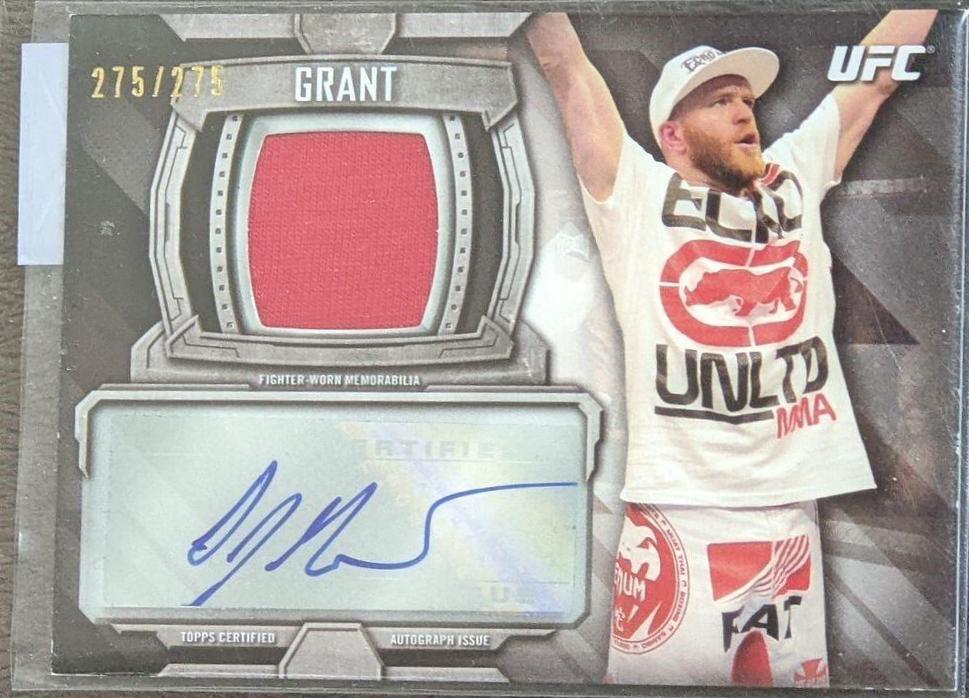 TJ Grant #KA-TG Ufc Cards 2014 Topps UFC Knockout Autographs