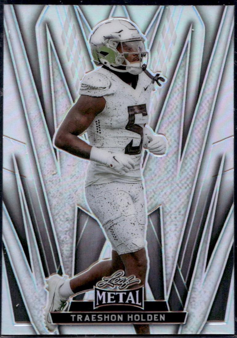 Traeshon Holden #101 2024 Leaf Metal Football