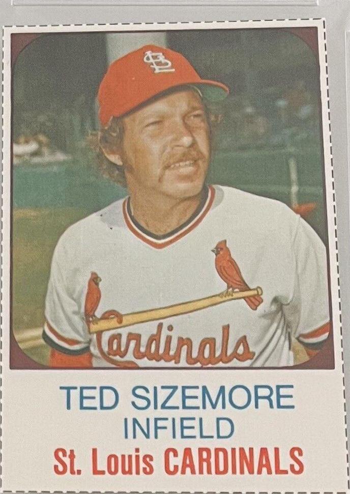 Ted Sizemore #71 1975 Hostess Baseball