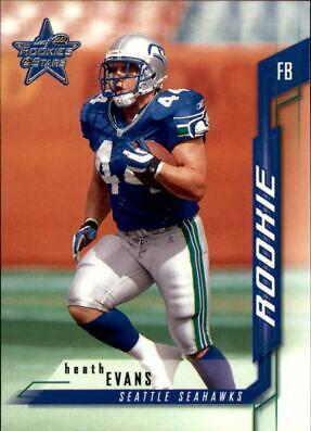 Heath Evans #111 2001 Leaf Rookies & Stars Football