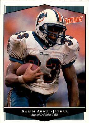 Karim Abdul-Jabbar #134 Football Cards 1999 Upper Deck Victory