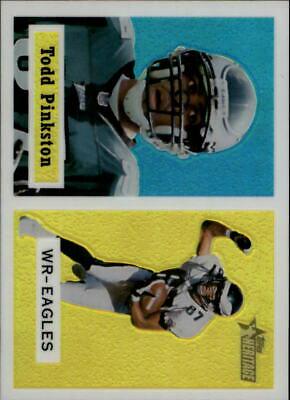 Todd Pinkston #7 Football Cards 2002 Topps Heritage