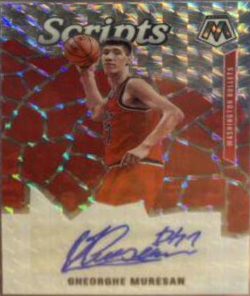 Gheorghe Muresan #SC-GHM 2019-20 Panini Mosaic Basketball Scripts