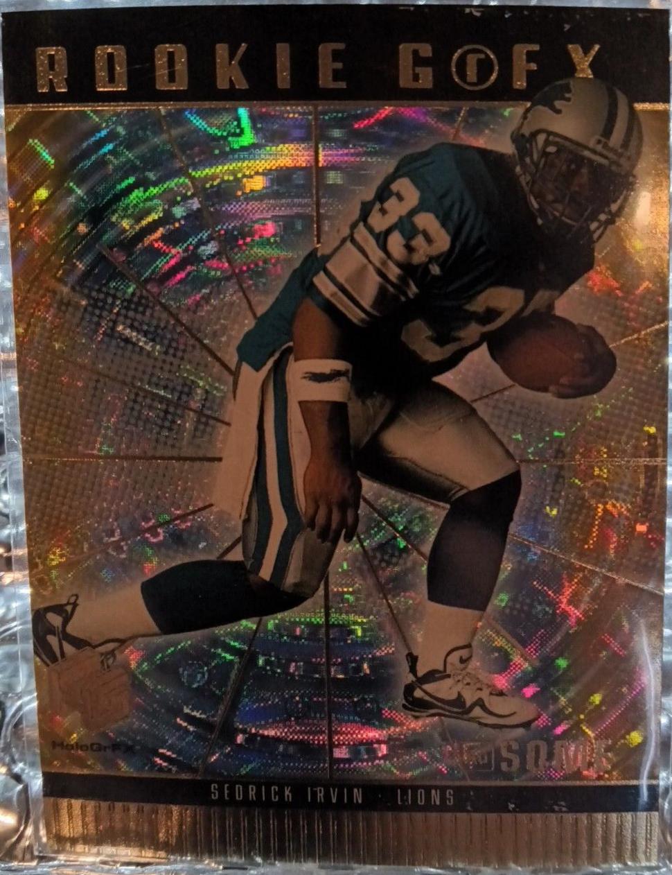 Sedrick Irvin #87 Football Cards 1999 Upper Deck Hologrfx