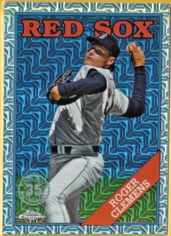 Roger Clemens #2T88C-100 Baseball Cards 2023 Topps Series 2 1988 Chrome