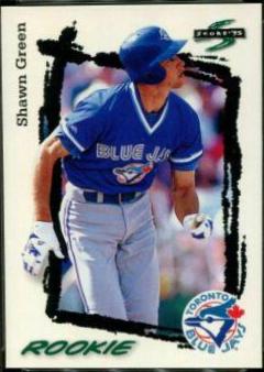 Shawn Green #304 Baseball Cards 1995 Score
