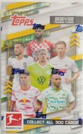Hobby Box Soccer Cards 2021 Topps Bundesliga