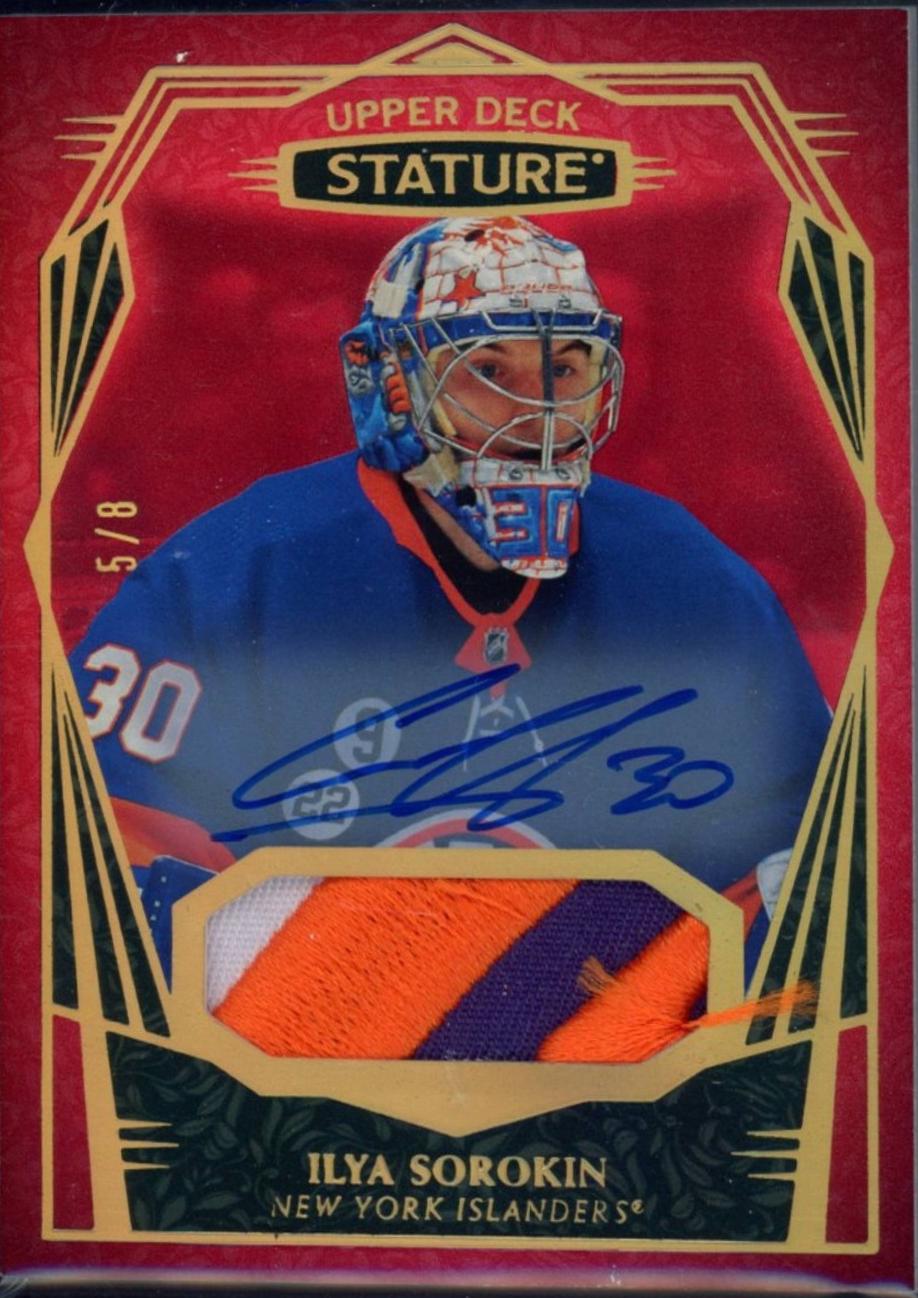 Ilya Sorokin [Red Design Variant Auto Memorabilia] #62