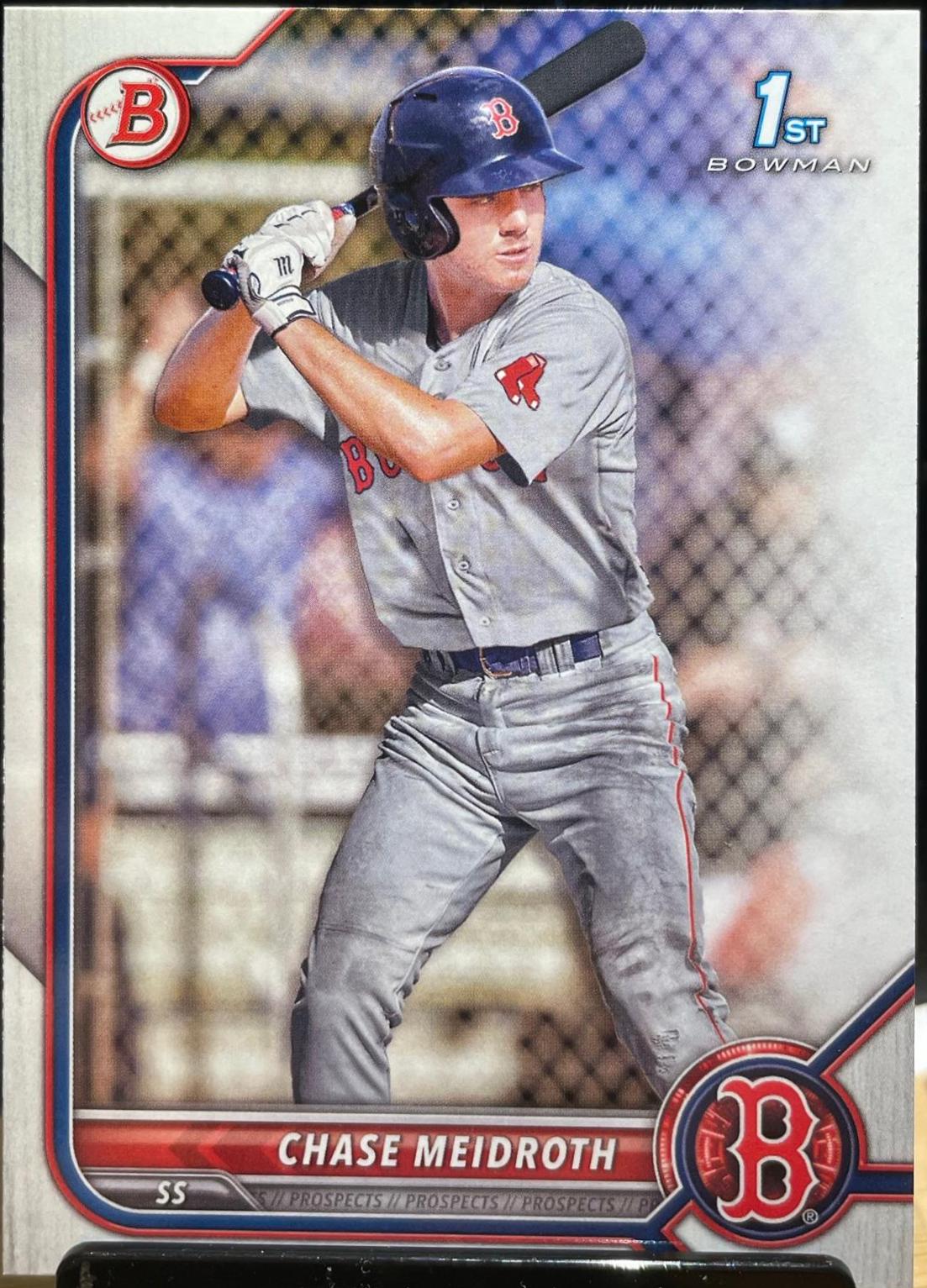 Chase Meidroth #BD-92 2022 Bowman Draft Baseball