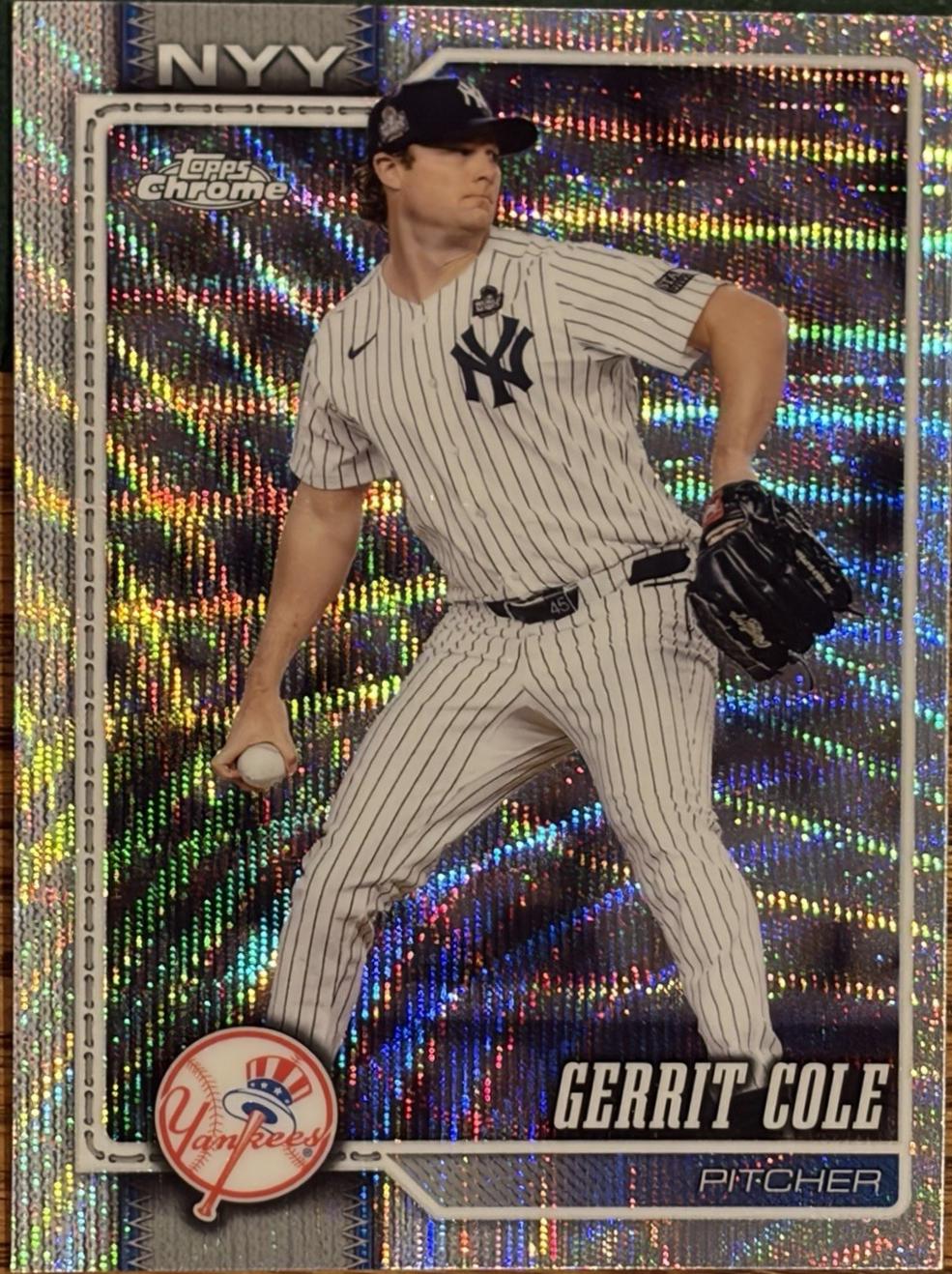 Gerrit Cole [Wave Refractor] (2026 Topps Chrome)
