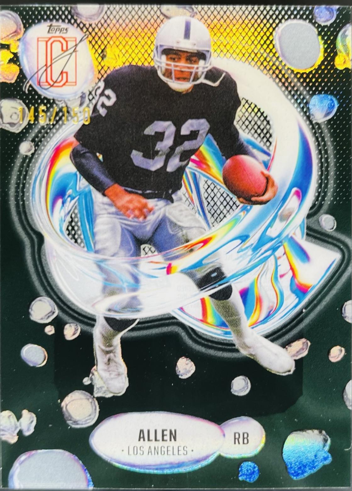 Marcus Allen [Green] #F-25 Prices | 2024 Topps Signature Class Fluidity ...
