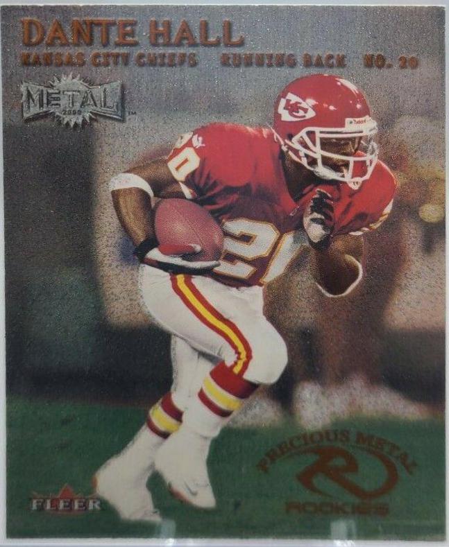 Dante Hall #227 Football Cards 2000 Metal