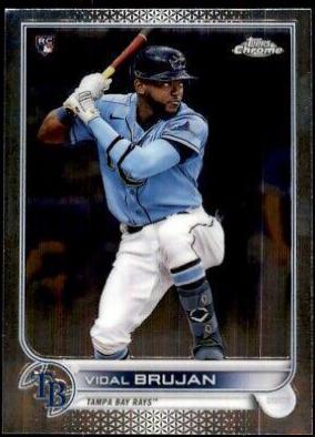 Vidal Brujan #134 Baseball Cards 2022 Topps Chrome
