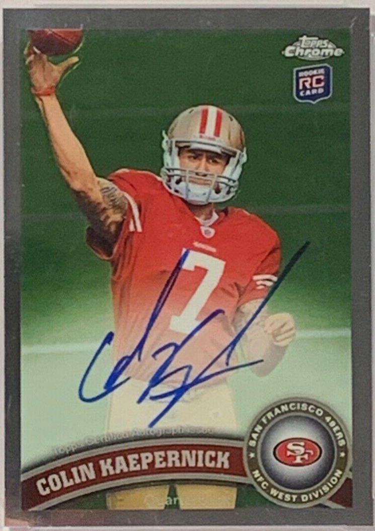 Colin Kaepernick [Passing Autograph] #25