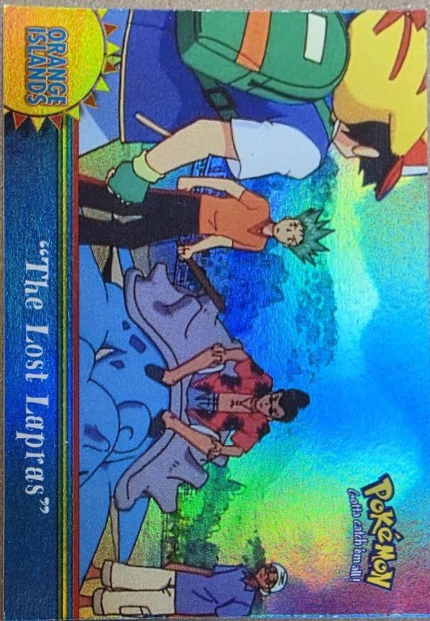 Tap to enlarge The Lost Lapras – Rainbow Foil, Pokemon 2000 Topps TV Episode