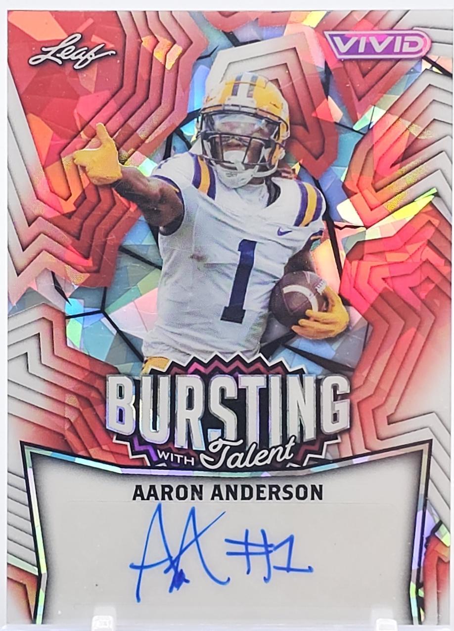 Aaron Anderson [Prismatic Red] #TA-AA1