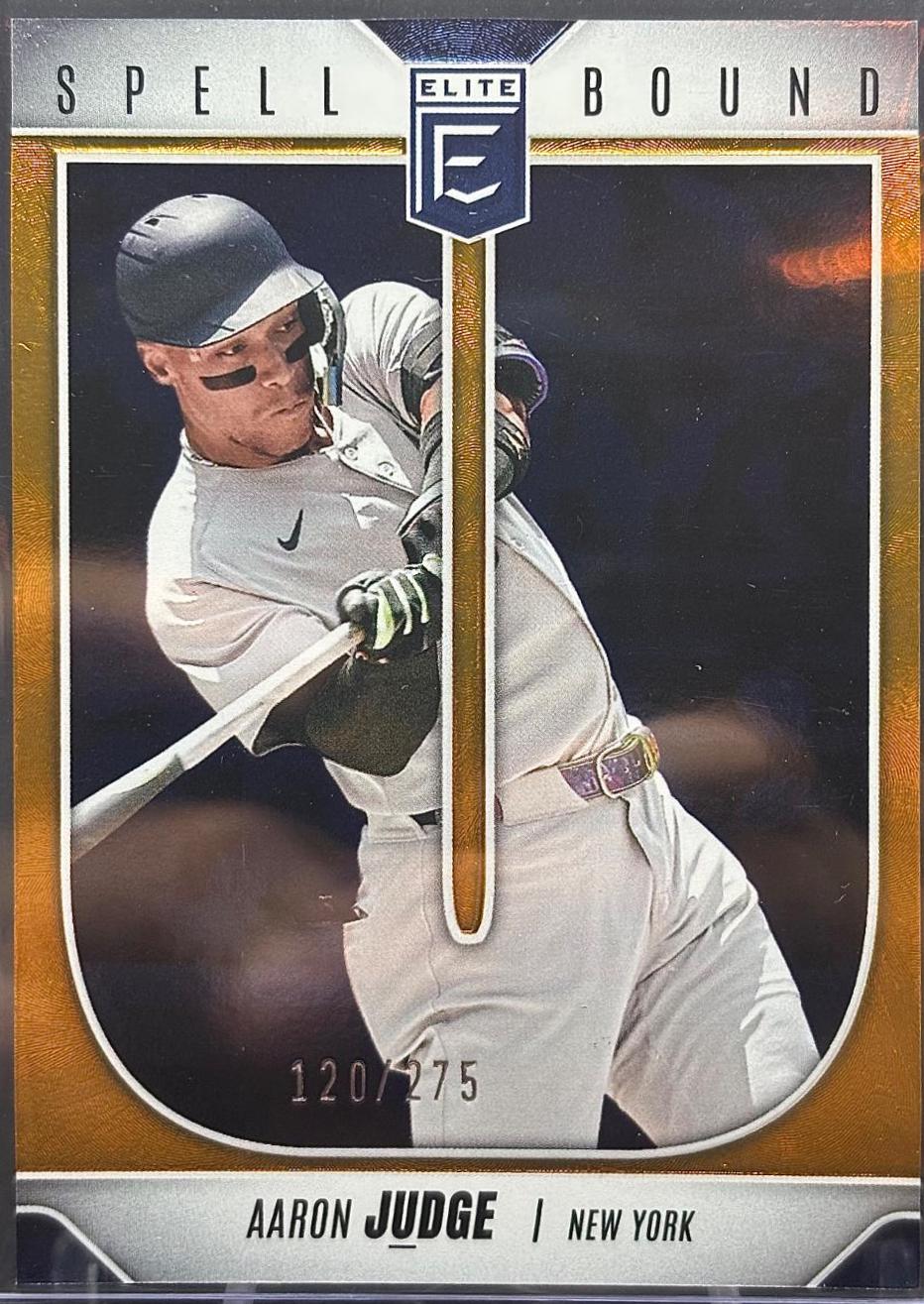Aaron Judge #15 2026 Panini Donruss Elite Spellbound Baseball